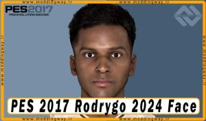 فیس Rodrygo برای PES 2017 - آپدیت 19 مهر 1403