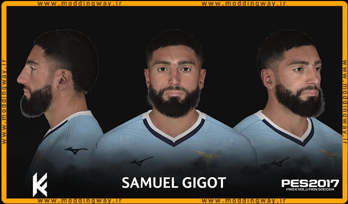 فیس Samuel Gigot برای PES 2017