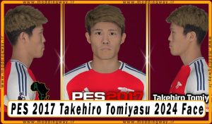 PES 2017 Face Takehiro Tomiyasu 2024 by African
