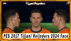 فیس Tijjani Reijnders برای PES 2017