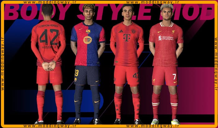 ماد مدل بدن STYLE MOD 24-2025 UPDATE