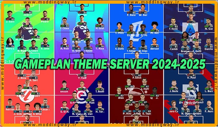 ماد گیم پلن THEME SERVER 2024-2025