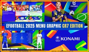 منو گرافیکی Cristiano Ronaldo Edition