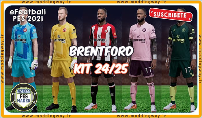کیت پک 2025-2024 Brentford