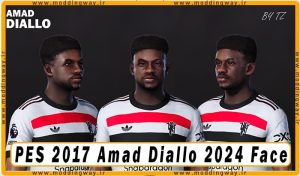 فیس Amad Diallo برای PES 2021 - آپدیت 30 مهر 1403
