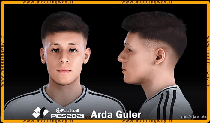 فیس Arda Guler برای PES 2021 - آپدیت 27 مهر 1403