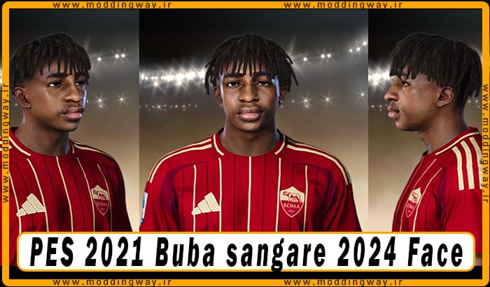 فیس Buba sangare برای PES 2021