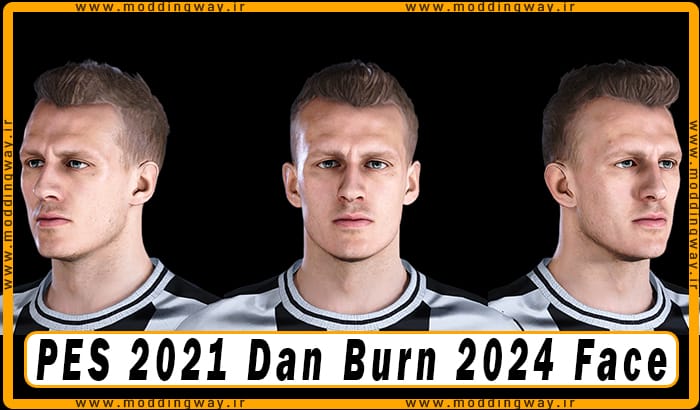 فیس Dan Burn برای PES 2021