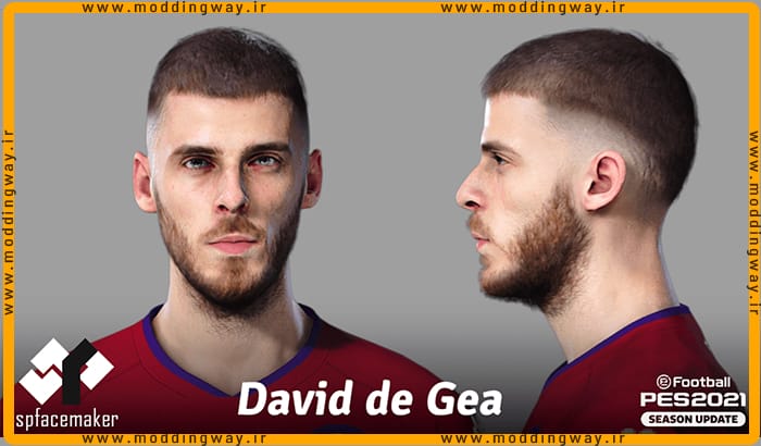 فیس David de Gea برای PES 2021 - آپدیت 18 مهر 1403