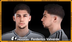 فیس Federico Valverde برای PES 2021 - آپدیت 1 آبان 1403