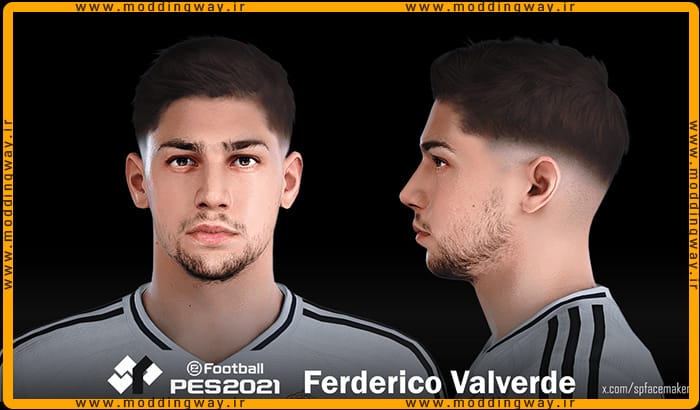 فیس Federico Valverde برای PES 2021 - آپدیت 1 آبان 1403