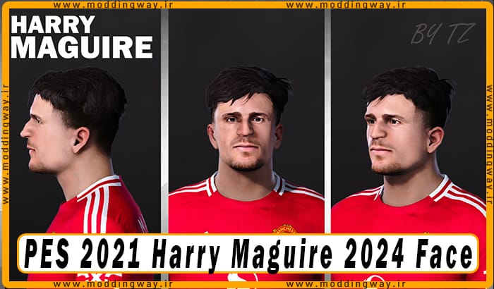 فیس Harry Maguire برای PES 2021 - آپدیت 24 مهر 1403