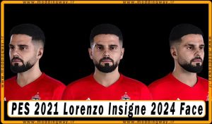 فیس Lorenzo Insigne برای PES 2021 - آپدیت 18 مهر 1403