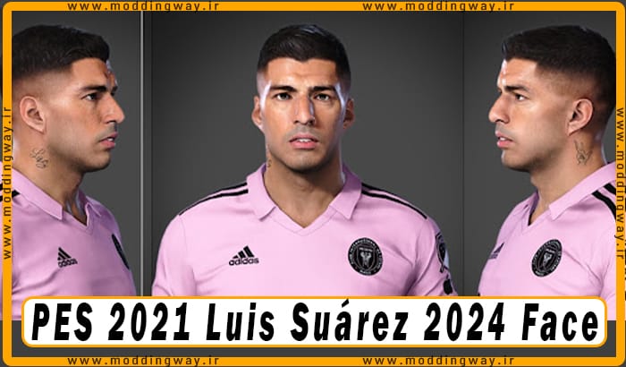 فیس Luis Suárez برای PES 2021 - آپدیت 23 مهر 1403