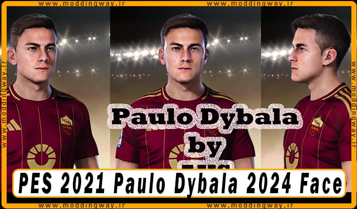 فیس Paulo Dybala برای PES 2021 - آپدیت 13 مهر 1403