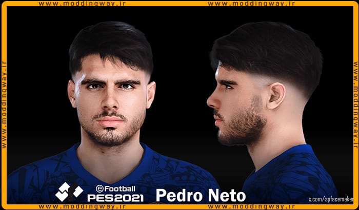فیس Pedro Neto برای PES 2021 - آپدیت 1 آبان 1403