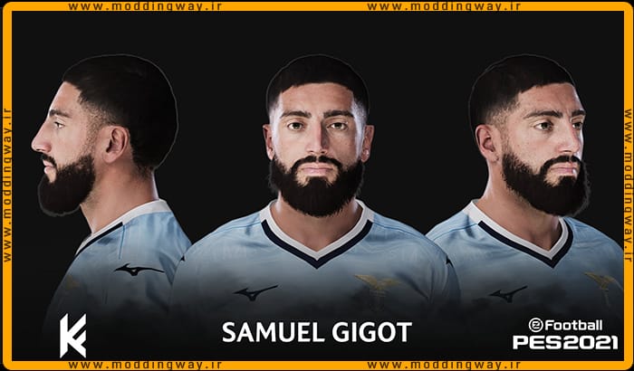 فیس Samuel Gigot برای PES 2021