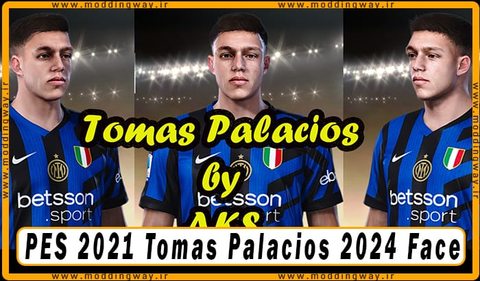 فیس Tomas Palacios برای PES 2021