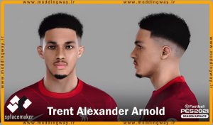فیس Trent Alexander-Arnold برای PES 2021 - آپدیت 24 مهر 1403
