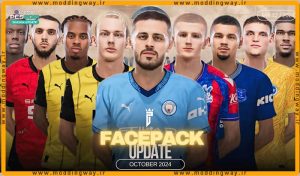 فیس پک Facepack Update 2024 v42 برای PES 2021