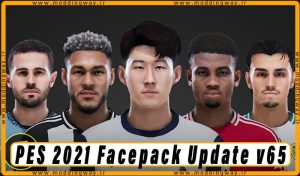 فیس پک Facepack Update Vol.65 برای PES 2021