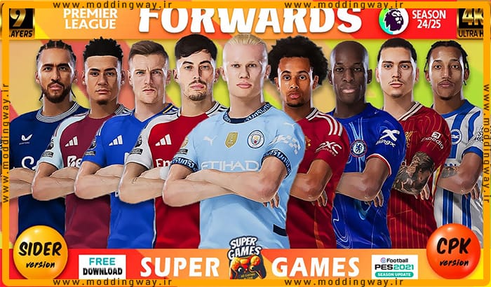 فیس پک Forwards Premier League 24-25