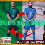 کیت پک Algeria 24-25 برای PES 2021