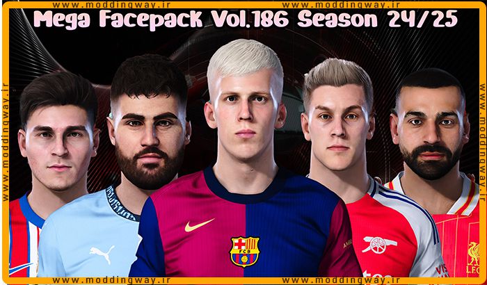 فیس پک new season 24/25 v186