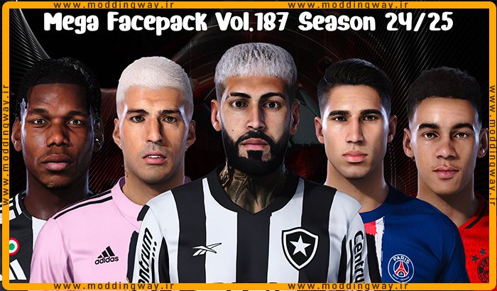فیس پک new season 24/25 v187