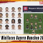 مینی فیس پک Bayern Munchen 2024-2025 برای PES 2021