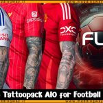 مگا تتو پک فصل 24-25 برای PES 2021