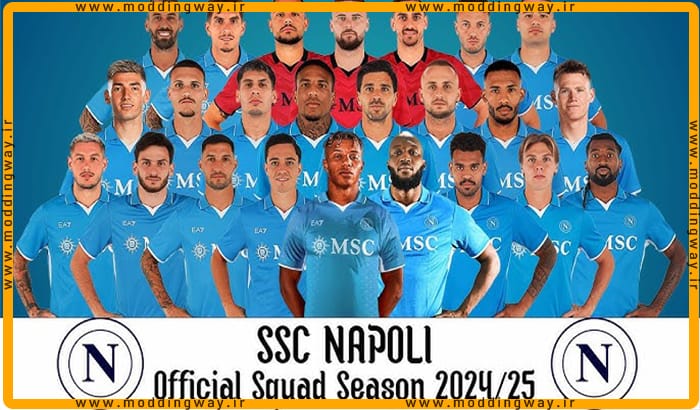 فیس پک SSC Napoli 2024-25
