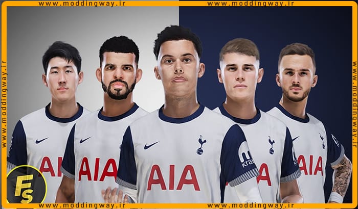 فیس پک Tottenham Hotspur 2024-2025