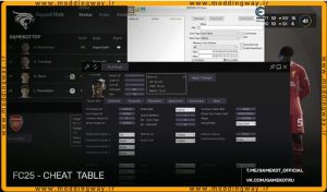 نرم افزار Cheat Table