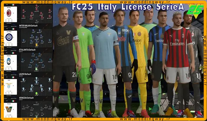 ماد Italy License Serie A v2.2
