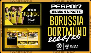 منو گرافیکی Borussia Dortmund 2025