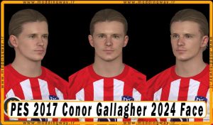 فیس Conor Gallagher برای PES 2017 - آپدیت 2 آذر 1403