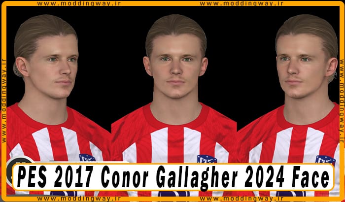 فیس Conor Gallagher برای PES 2017 - آپدیت 2 آذر 1403