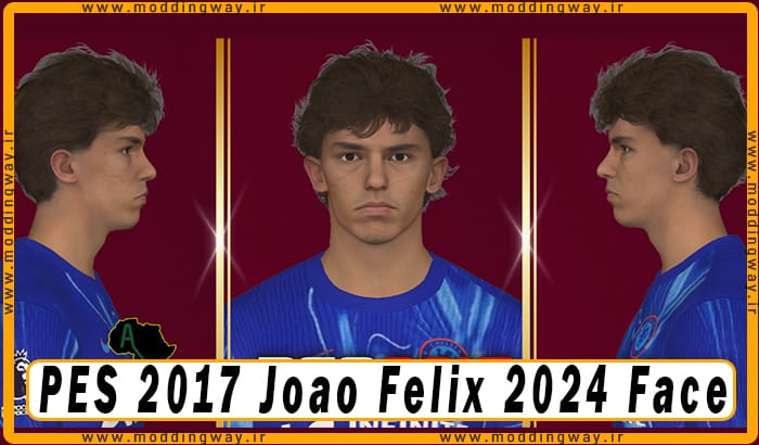 فیس Joao Felix برای PES 2017 - آپدیت 5 آذر 1403