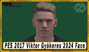 فیس Viktor Gyökeres برای PES 2017