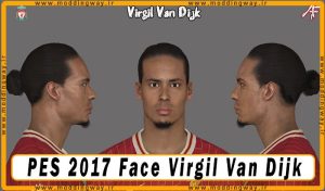 فیس Virgil Van Dijk