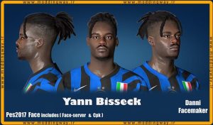 فیس Yann Auriel Bisseck برای PES 2017
