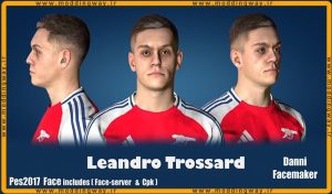 فیس Leandro Trossard