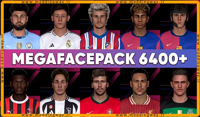 مگا فیس پک MegaFacepack 24-25