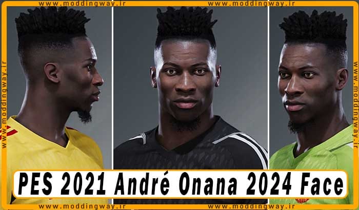 فیس André Onana برای PES 2021 - آپدیت 1 آذر 1403