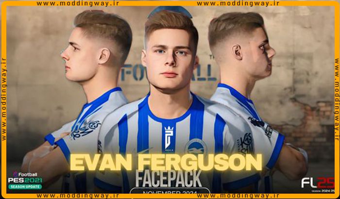 فیس Evan Ferguson