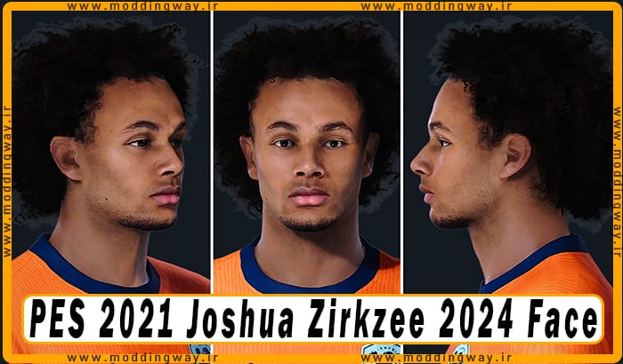 فیس Joshua Zirkzee برای PES 2021