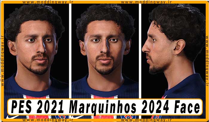 فیس Marquinhos برای PES 2021 - آپدیت 1 آذر 1403