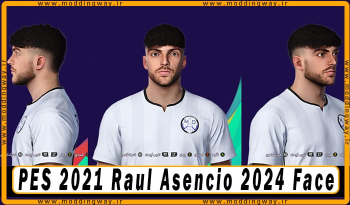 فیس Raul Asencio برای PES 2021