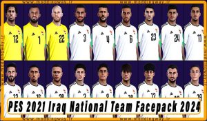فیس پک Iraq National Team 2024